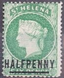 [Queen Victoria - Not Issued Stamps Surcharged. New Watermark, type B26]