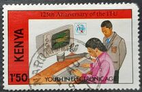 [The 125th Anniversary of I.T.U., type TA]