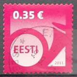 [Post Horn - Self Adhesive Stamp, tip QE15]