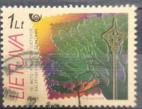 [The 10th Anniversary of the First Stamps of Independent Lithuania, type NW]