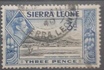 [King George VI - Free Town, type AD2]