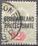 [Great Britain Postage Stamps Overprinted "BECHUANALAND - PROTECTORATE", type Y]