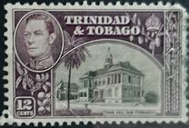 [King George VI, Landscapes and Buildings, tegund AH]