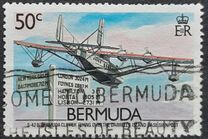 [The 50th Anniversary of Inauguration of Bermuda-U.S.A. Air Service, type OF]