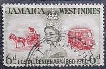[The 100th Anniversary of Jamaican Postal Service, tegund EP]