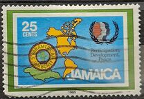 [International Youth Year and 5th Pan-American Scouting Jamboree, type VT]