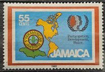 [International Youth Year and 5th Pan-American Scouting Jamboree, type VT1]