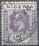 [King George V - As Previous. Die II, "POSTAGE" and "& REVENUE" Labels Curve Inwards at Top, نوع A27]