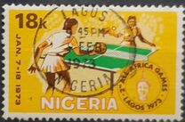 [The 2nd All-African Games, Lagos, type HJ]