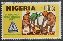 [The 1st All-African Scout Jamboree - Jos, Nigeria, type JN]