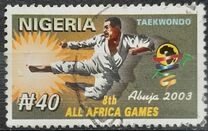 [The 8th All Africa Games - Abuja, Nigeria, type ZQ]