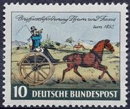 [The 100th Anniversary of the First Stamp From Thurn & Taxis, tipas AE]