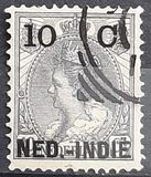 [Queen Wilhelmina - Netherlands Postage Stamps of 1899 Overprinted "NED.-INDIË" and Surcharged, Tip E]