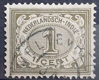 [Numeral stamps - Numerals on Colored Background, タイプ F1]