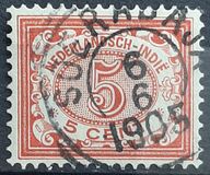 [Numeral stamps - Numerals on Colored Background, タイプ F5]