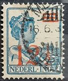 [Queen Wilhelmina Stamp of 1922 Surcharged, tip K20]