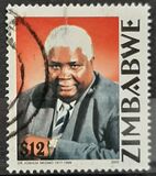 [The 1st Anniversary of the Death of Dr. Joshua Nkomo (Nationalist Leader), 1917-1999, type QI1]