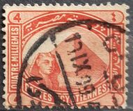 [Sphinx and Pyramid - White Sky, type Y]