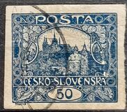 [Definitives - No Plant Above "ČESKO-SLOVENSKÁ", Tipi I10]