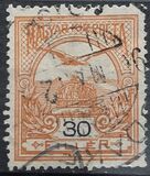 [Turul over Crown of Saint Stephen - Different Perforation, Typ F54]