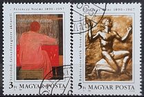 [The 100th Anniversary of the Birth of Noemi, 1890-1957 and Beni Ferenczy, 1890-1967, type EUQ]