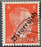 [Adolf Hitler, 1889-1945 - German Empire Postage Stamps Overprinted "Österreich", type HM2]