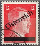 [Adolf Hitler, 1889-1945 - German Empire Postage Stamps Overprinted "Österreich", type HN1]