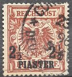 [German Empire Postage Stamps Surcharged, typ B4]