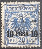 [German Stamps - Overprinted, type A3]