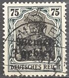 [German Empire Postage Stamps Overprinted "Memelgebiet", タイプ A7]