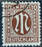 [American Print - Different Perforation, typ A25]