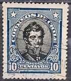 [Personalities - Stamp Overprinted "CORREOS DE CHILE", type BH]
