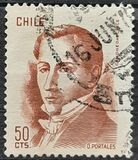 [Diego Portales, Politician - Inscribed "D. PORTALES", type WJ]
