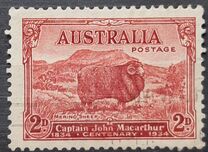 [The 100th Anniversary of the Death of Captain John Macarthur, tegund R1]