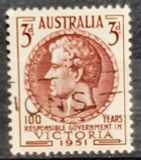 [The 100th Anniversary of the Discovery of Gold in Victoria & The 100th Anniversary of the Self Governance in Victoria, type DF]