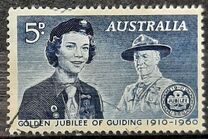[Golden Jubilee of Guiding, 1910-1960, type FW]