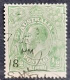 [King George V - Different Watermark, type B17]