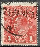 [King George V - Different Watermark, type B18]
