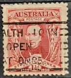 [The 100th Anniversary of the Sturt Expedition, type H]