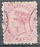 [Reina Victoria. Inscripción: "NEW ZEALAND - POSTAGE & REVENUE", tipo K1]
