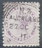 [Reina Victoria. Inscripción: "NEW ZEALAND - POSTAGE & REVENUE", tipo L1]