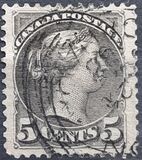 [Queen Victoria - Size: 17 x 21mm, type J5]