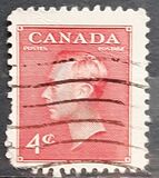 [King George VI - Inscription: "POSTES POSTAGE", Tipi EM]