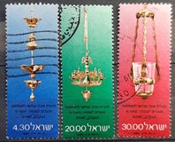 [Jewish New Year. Sabbath Lamps, Tipi ADT]
