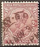 [King George V, 1865-1936 - Inscription "INDIA POSTAGE & REVENUE", type XAZ2]
