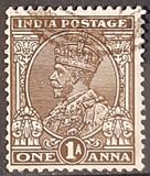 [King George V, 1865-1936 - Inscription "INDIA POSTAGE", प्रकार XBY]