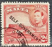 [King George VI and Local Motifs Overprinted "SELF-GOVERNMENT - 1947", type BA4]