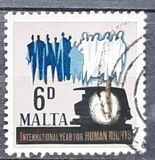[International Year for Human rights, type FV]