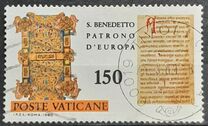 [The 1500th Anniversary of the Birth of The Saint Benedict of Nursias, type SN]