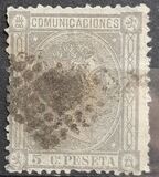 [King Alfonso XII - Blue Framed Numbers on Backside, 1-100 on each sheet, type AN1]